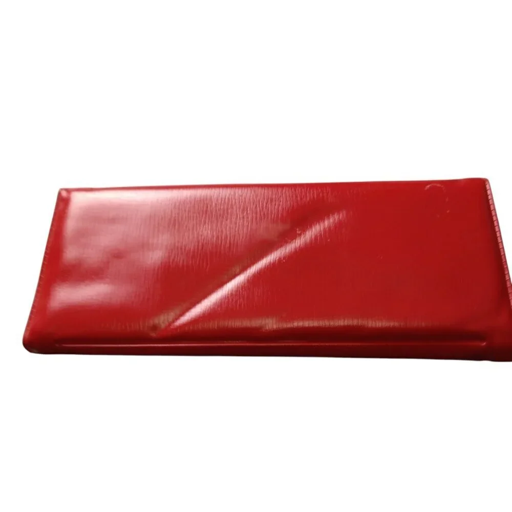 Kayser Manicure Pedicure Set In Red Case Vintage NEW 7 Piece Snap Closure